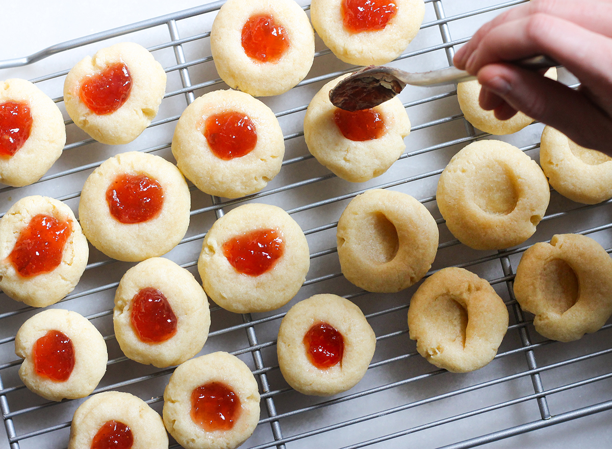 The Easiest Jelly Thumbprint Cookie Recipe — Eat This Not That