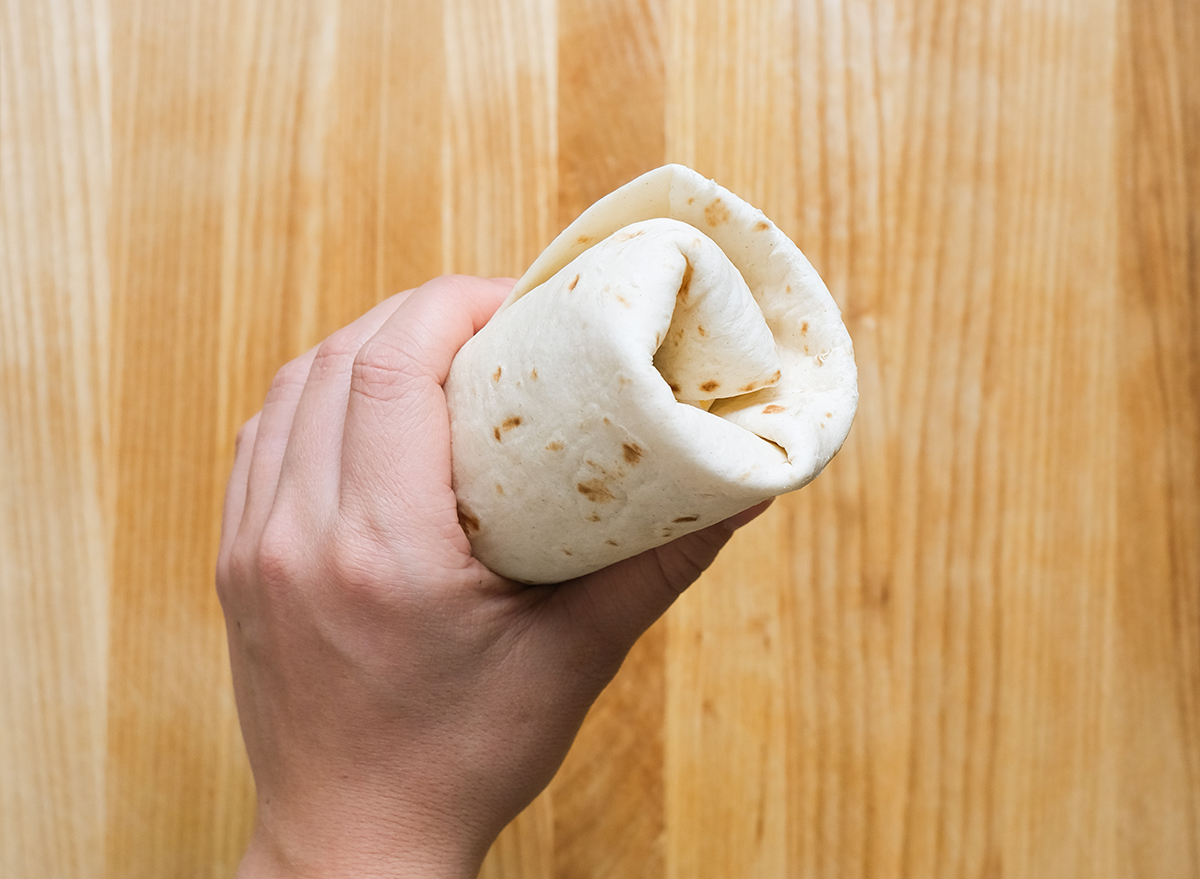 How to Fold a Burrito So None of Your Filling Falls Out