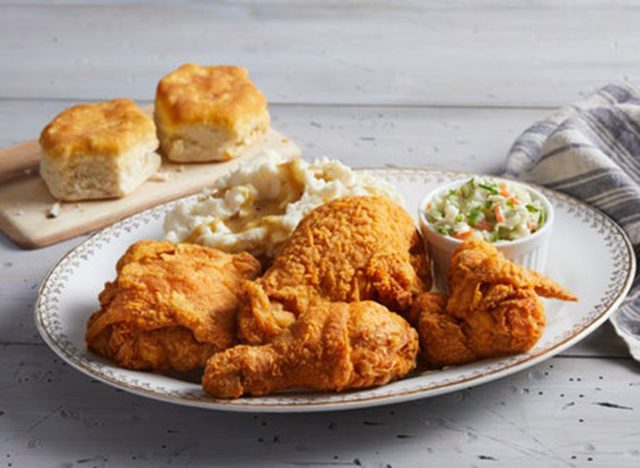 bob evans half homestyle fried chicken