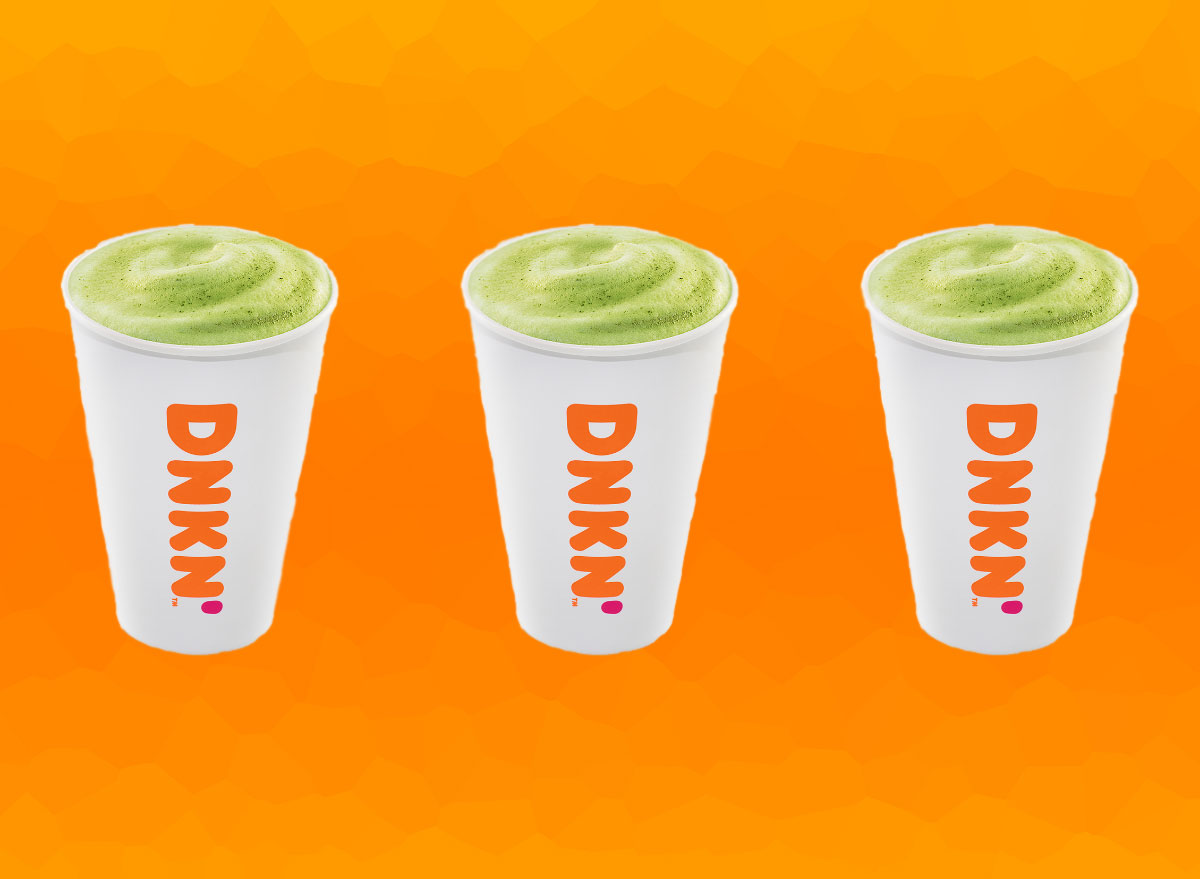 Dunkin' Is Giving Your Morning Latte a Makeover With Its New Matcha