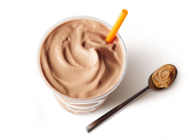 Peanut Butter Moo'd smoothie