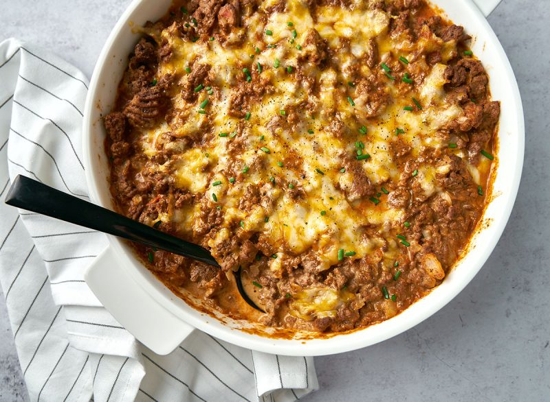 Keto Cheeseburger Casserol Too Good To Be True — Eat This Not That