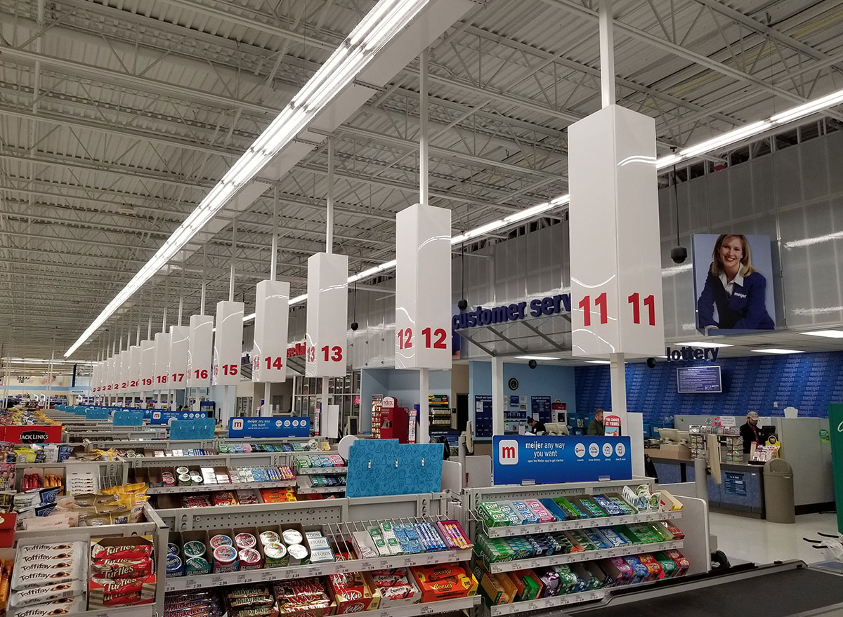 Meijer Store Aisle