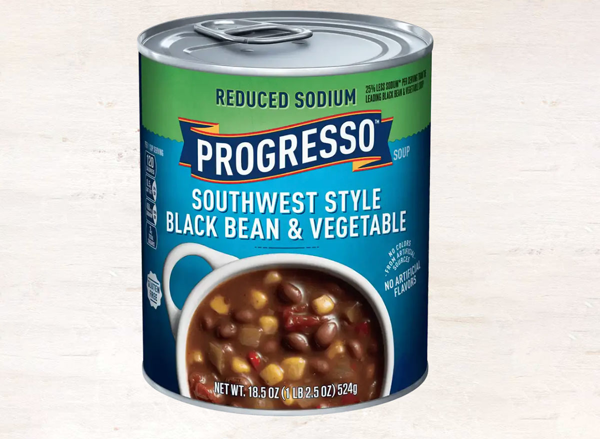 progresso southwest style black bean vegetable