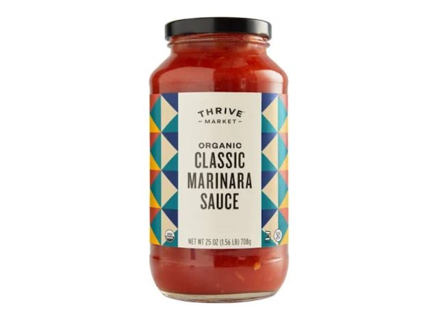 jar of Thrive Classic Marinara Sauce