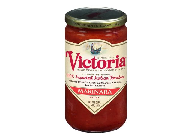 jar of Victoria Marinara Sauce