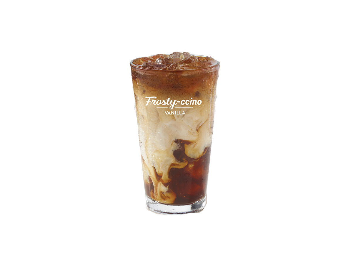 Wendy's New Frostyccino Iced Coffee Review — Eat This Not That