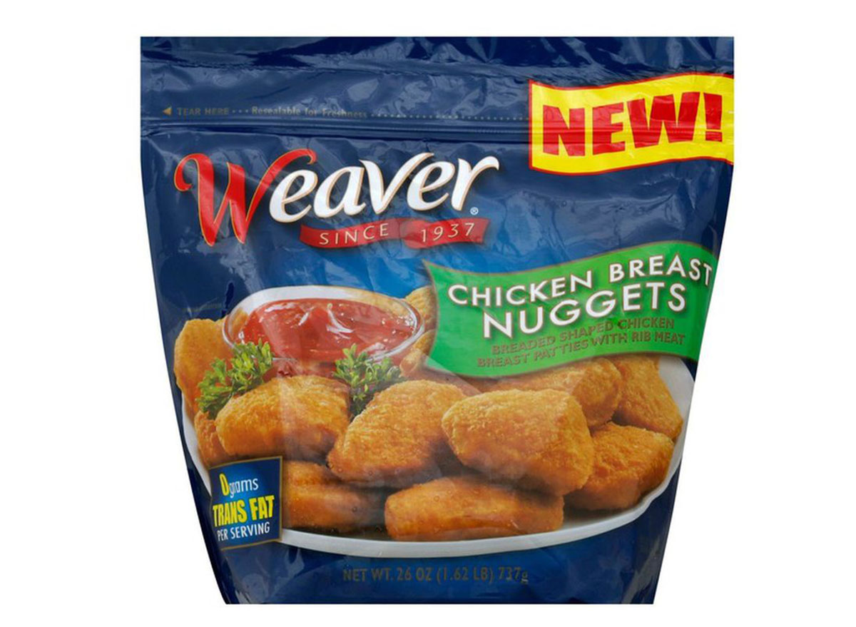 weaver chicken nuggets