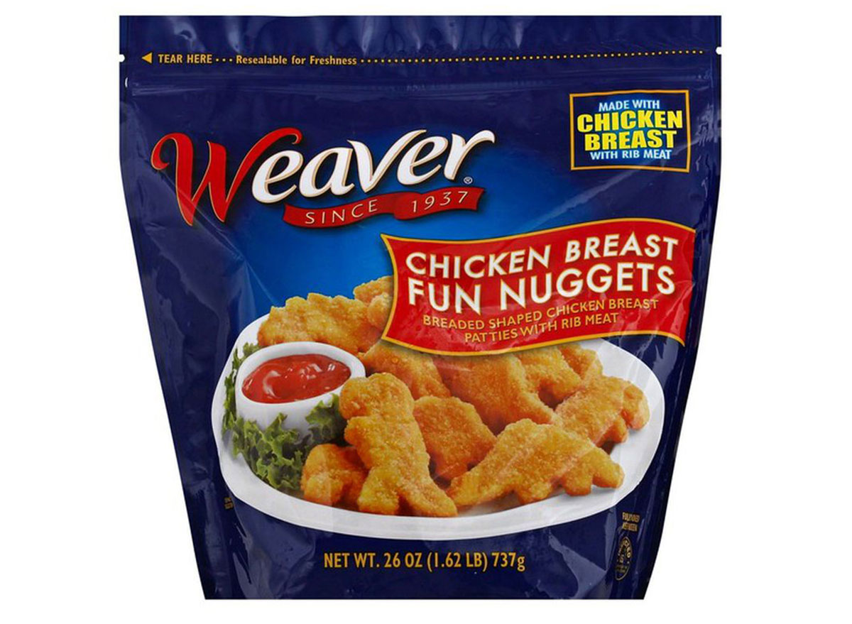 weaver fun chicken nuggets