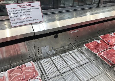 Grocery store meat limit