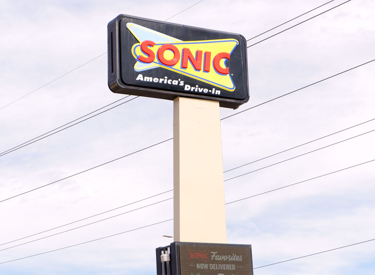 Sonic Drive-In - What my mind sees when reading the menu