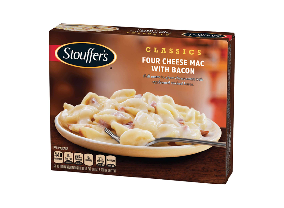 stouffers four cheese mac with bacon