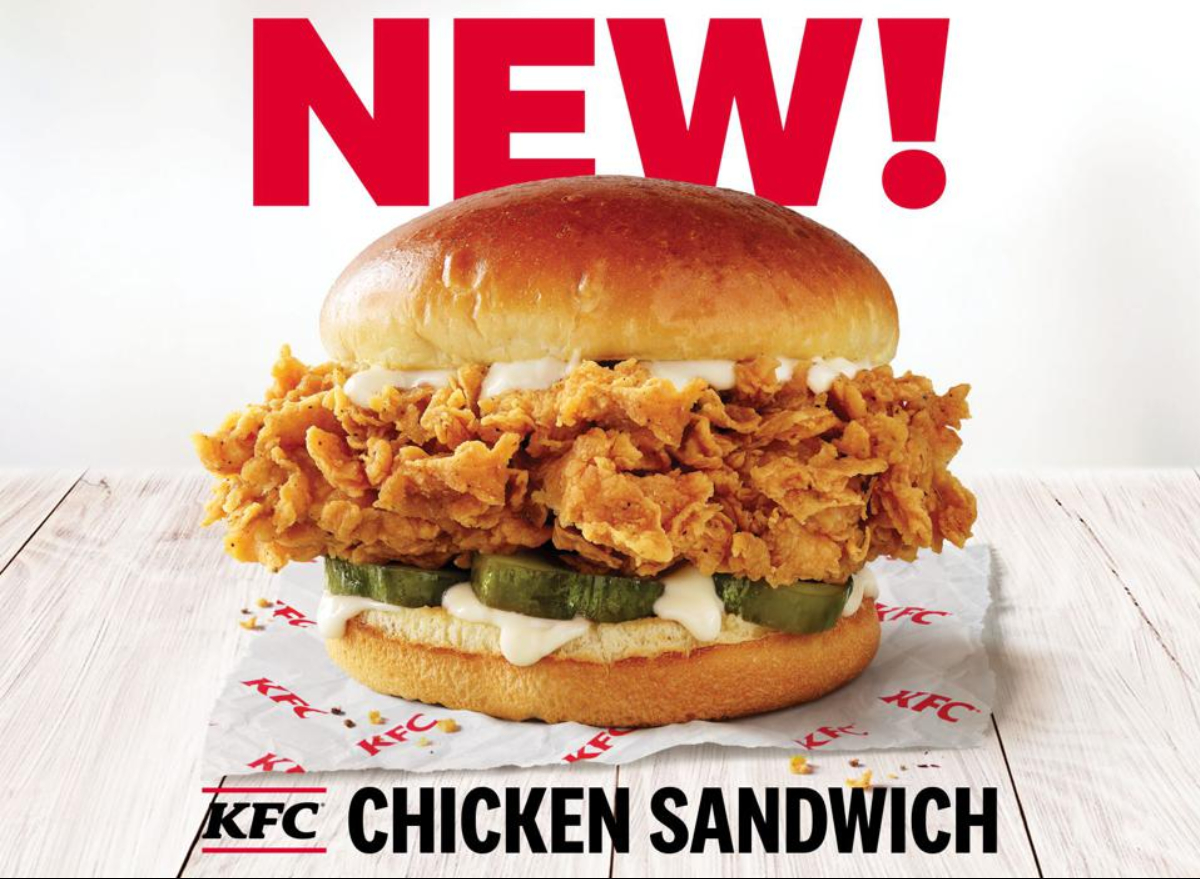 KFC Is Making These Major Changes to Its Iconic Chicken Sandwich — Eat ...