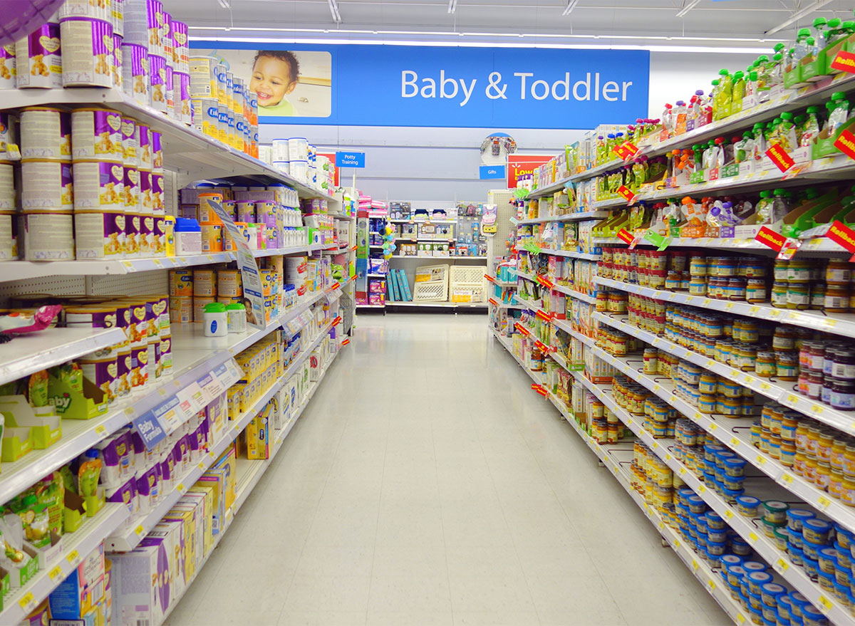 Baby food shops in America