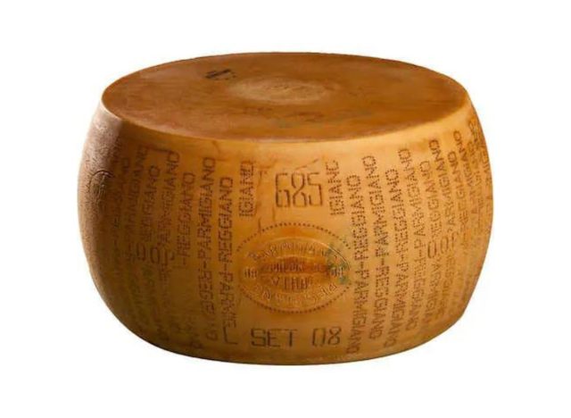 whole wheel of parmigiano reggiano