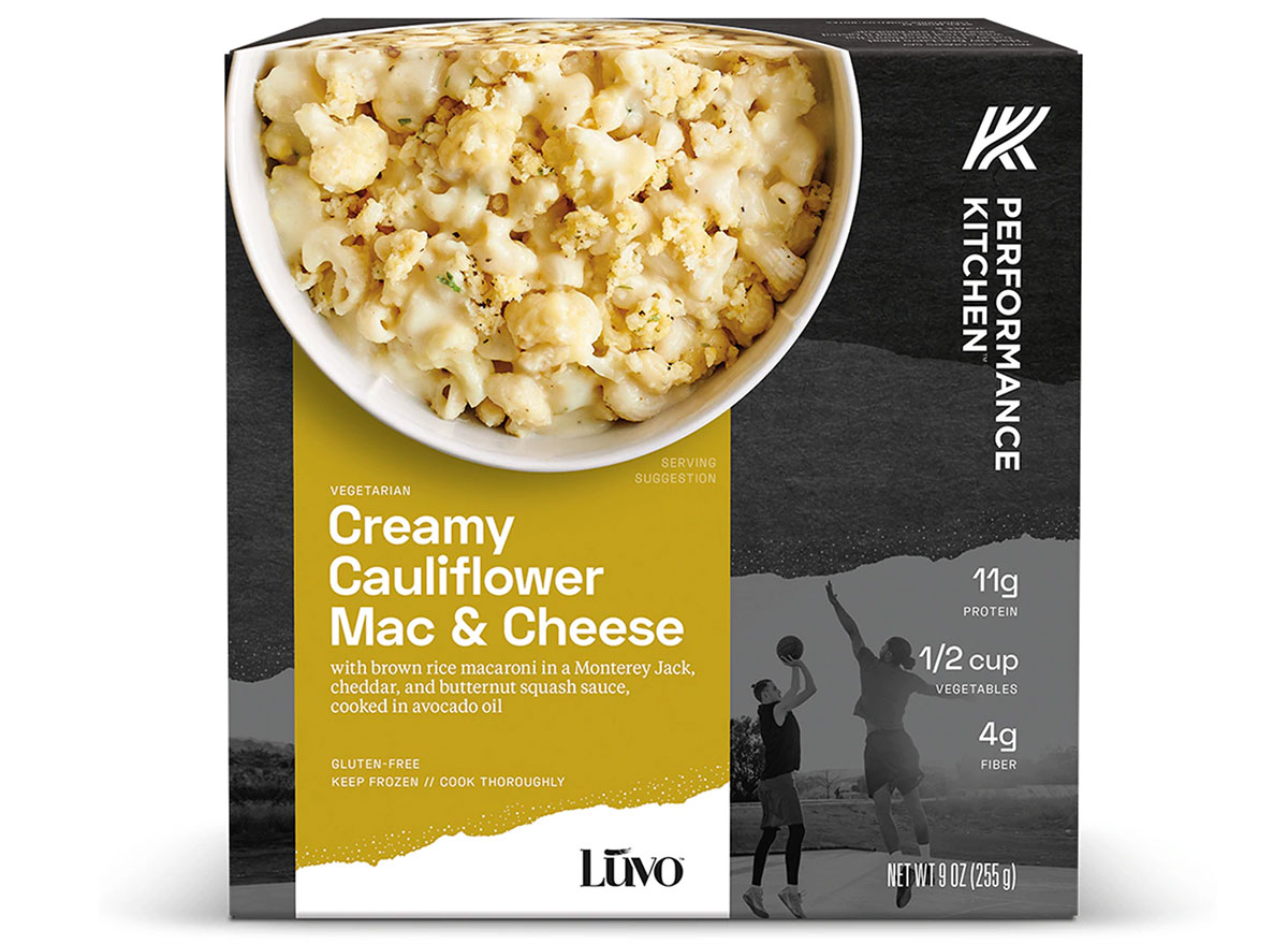 performance kitchen cauliflower mac and cheese