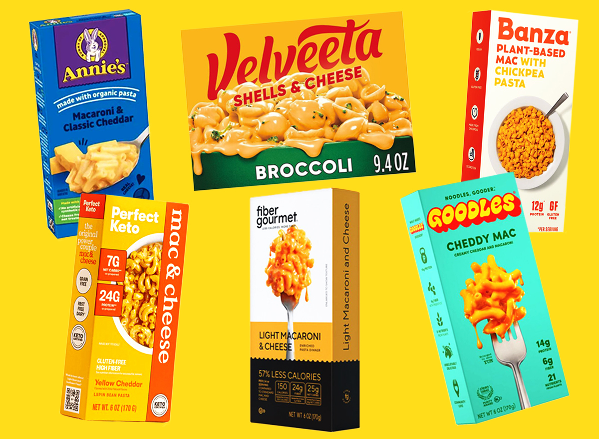 The Best & Worst Boxed Mac And Cheeses, According To Dietitians