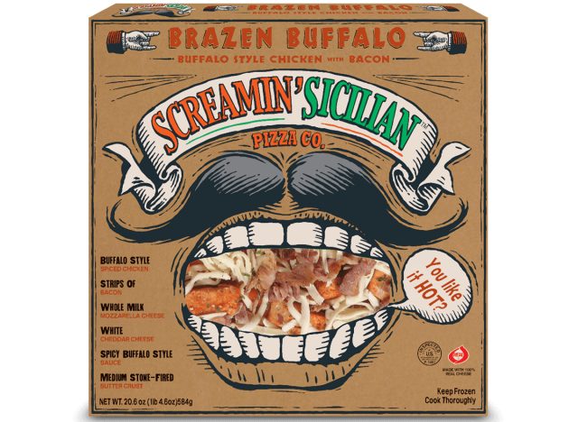 screamin sicilian brazen buffalo pizza