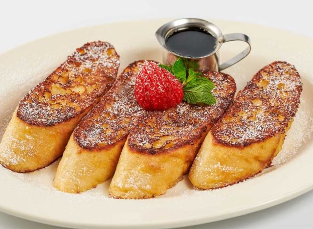 French toast platter from the Cheesecake Factory