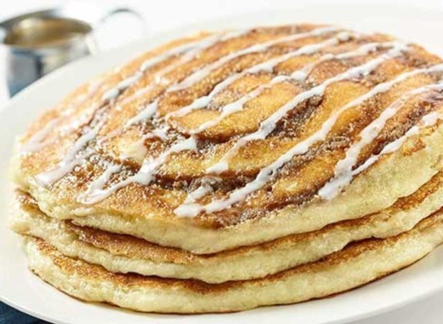 Cinnamon Roll Pancakes from Cheesecake Factory