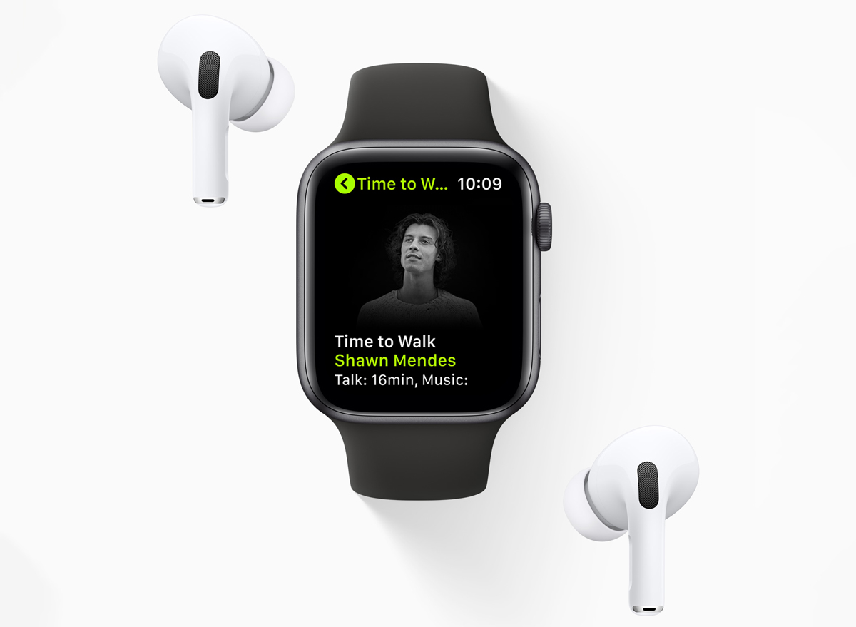 time to walk feature apple watch