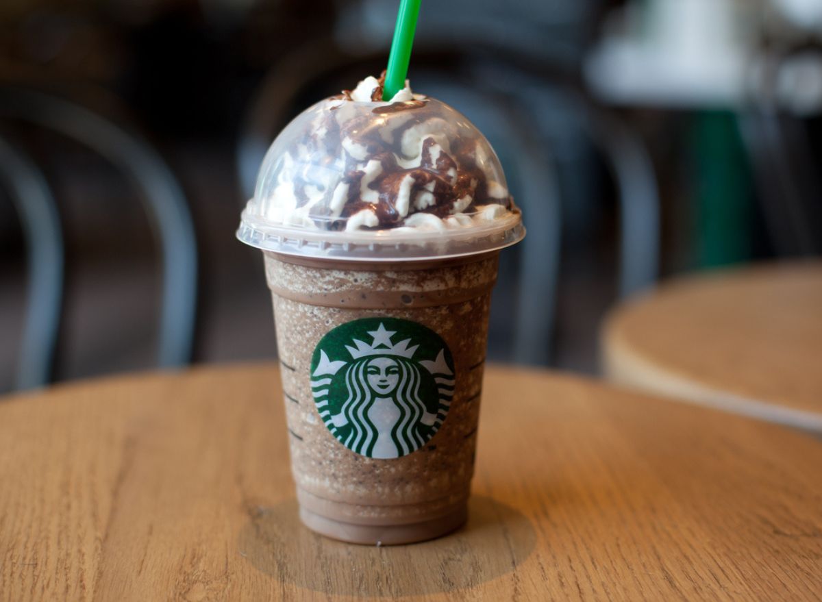 Grande java chip frappuccino clearance calories