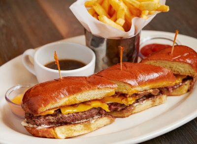 cheesecake factory french dip cheeseburger