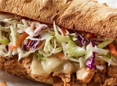 au bon pain bbq chicken melt