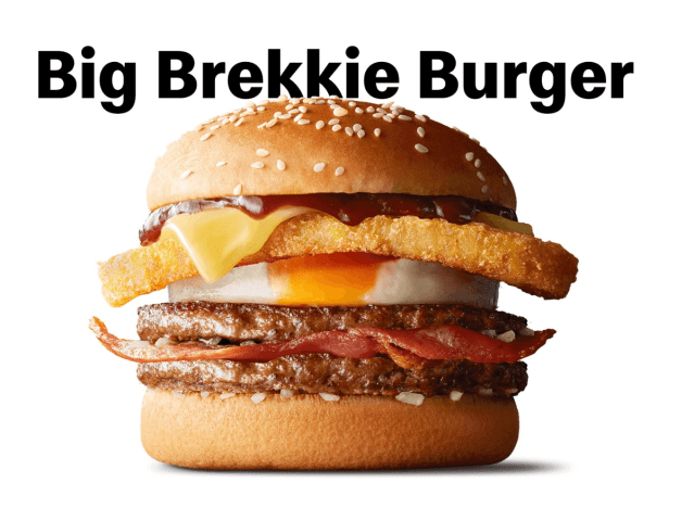 mcdonald's big brekkie burger