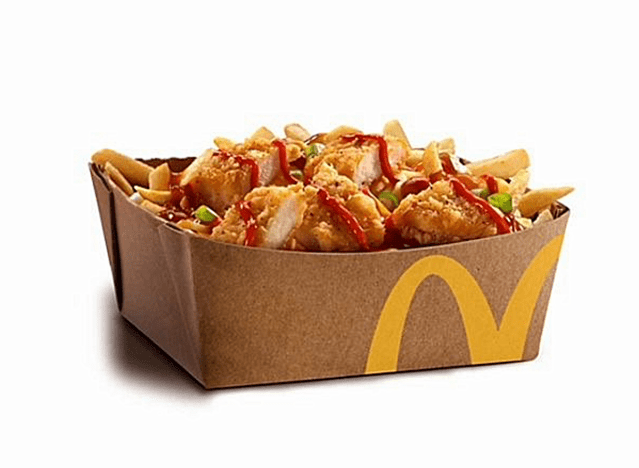 mcdonalds buffalo chicken poutine