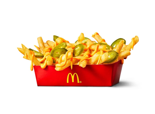 mcdonalds jalapeno and cheese fries in norway