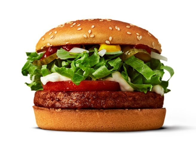 mcdonald's mcvegan sandwich