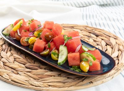 tomato watermelon salad