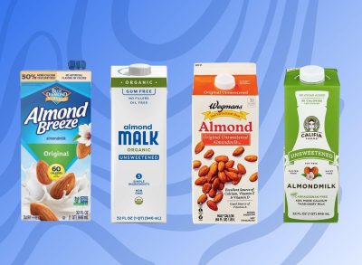 I Tried 13 Almond Milks & the Best Was an Affordable Store Brand