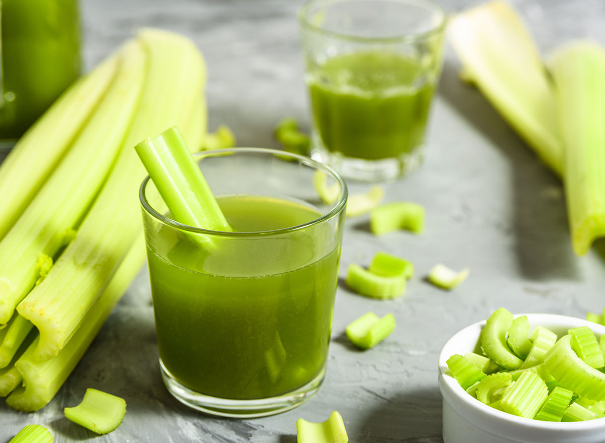 Side Effects of Drinking Celery Juice, Says Dietitian — Eat This Not That