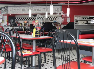 steak n shake interior