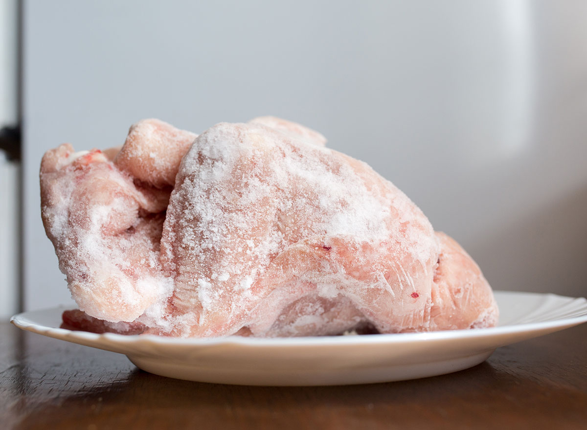 One Major Side Effect of Defrosting Meat on the Counter, Says Science — Eat  This Not That