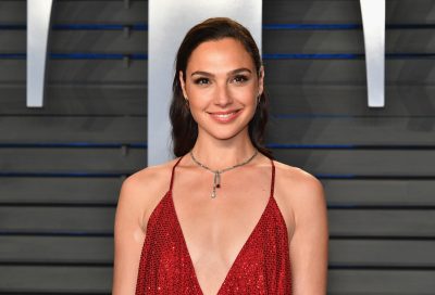 gal gadot in red dress on red carpet