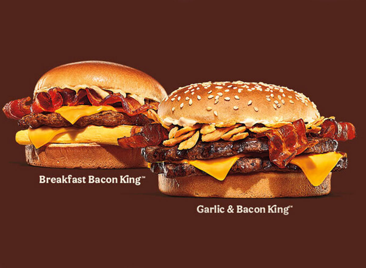 burger king recent menu