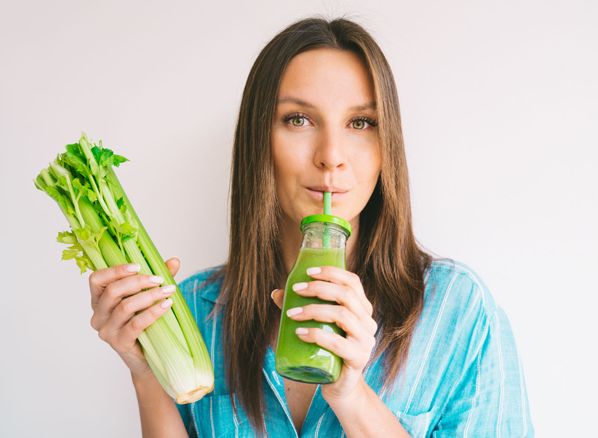 Side Effects of Drinking Celery Juice, Says Dietitian — Eat This Not That