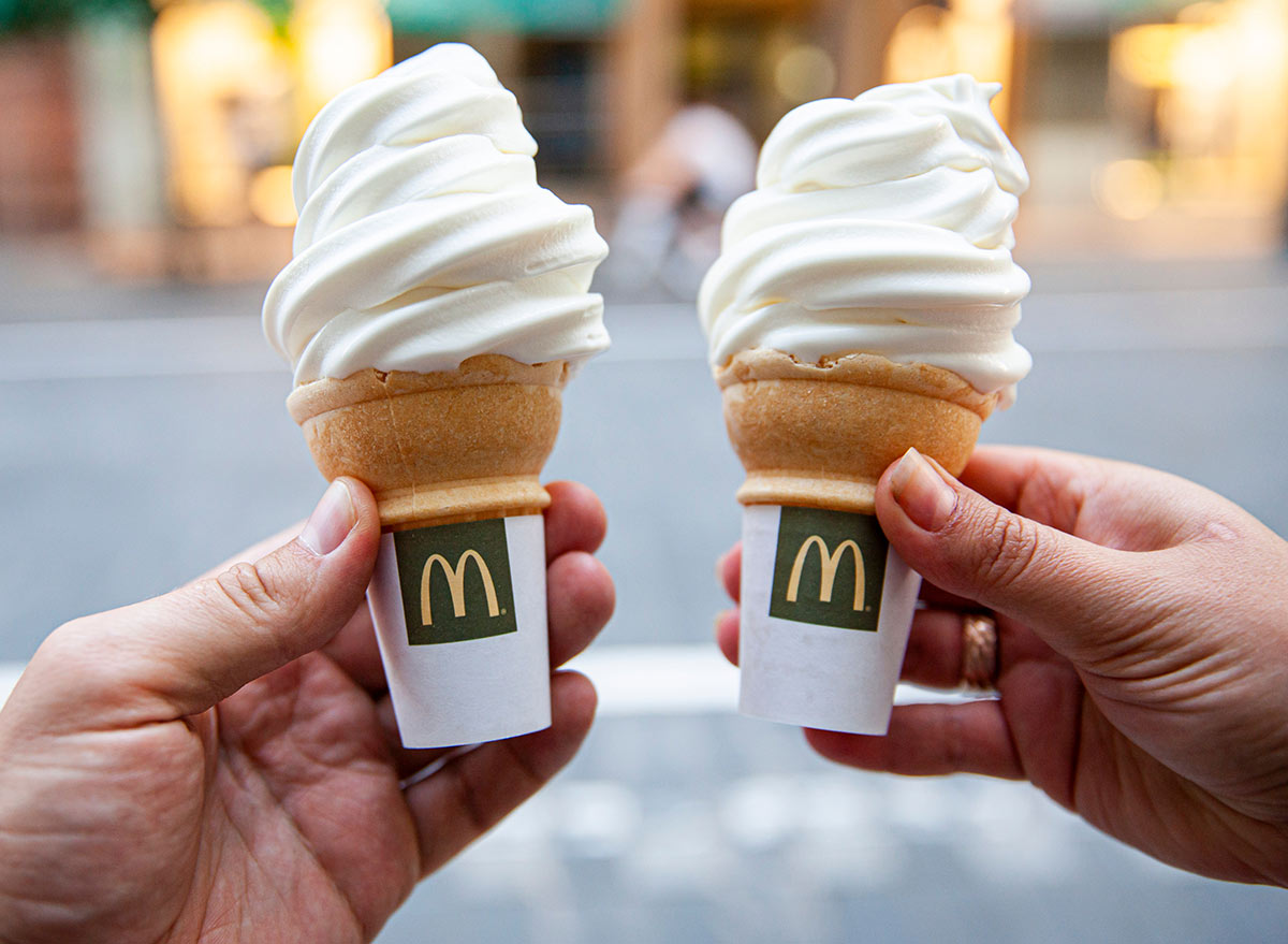 McDonald's Soft Serve Ice Cream Isn't As Healthy As It Seems