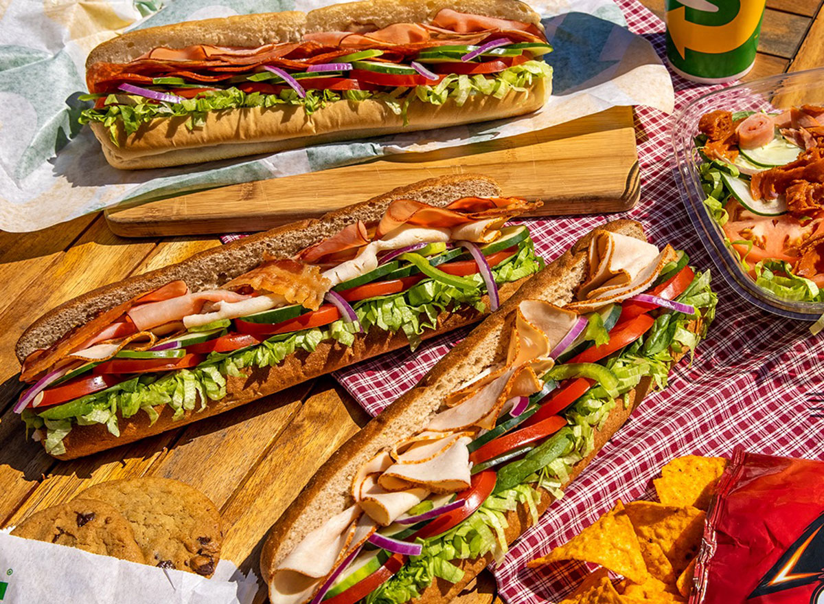 Subway changes up menu with series of sandwiches