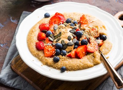 amaranth breakfast bowl