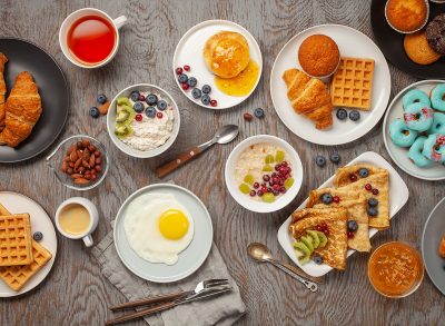 breakfast table