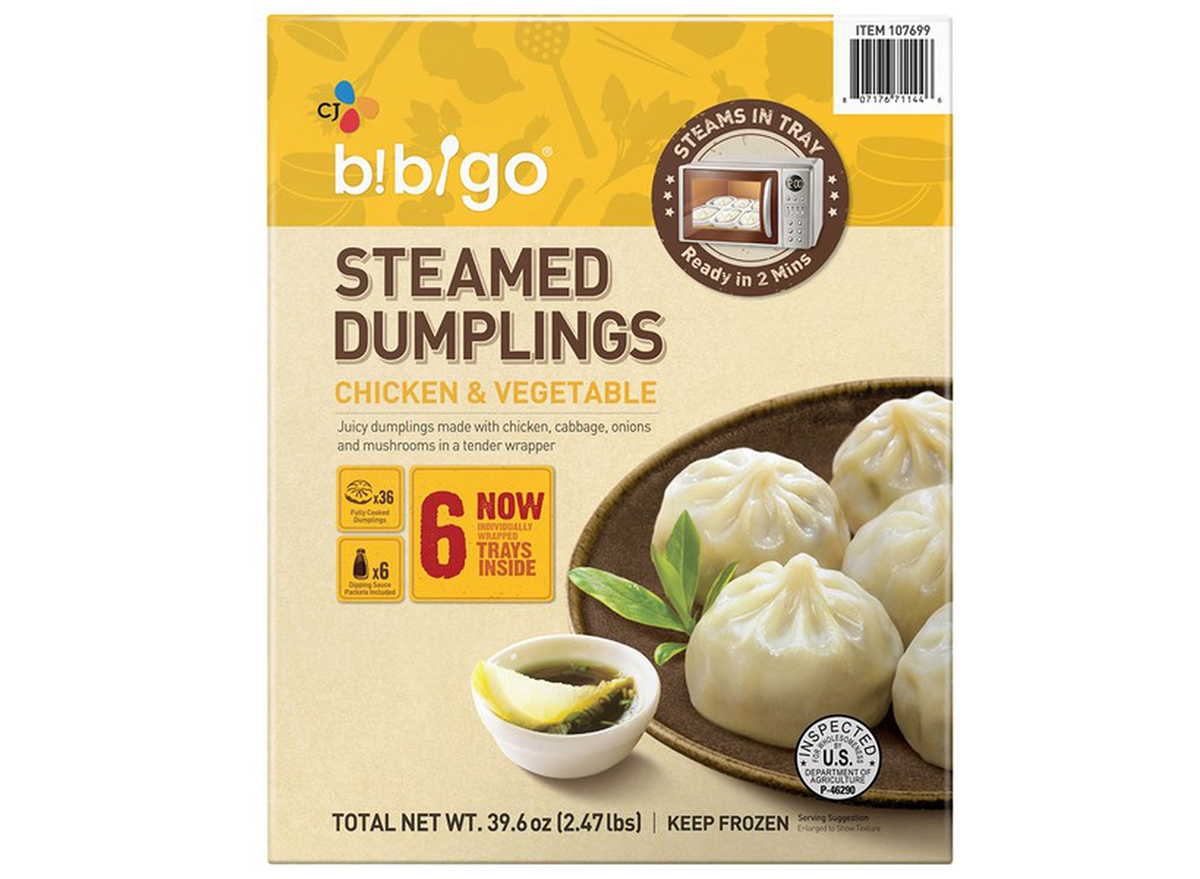 Bibigo steamed dumplings review