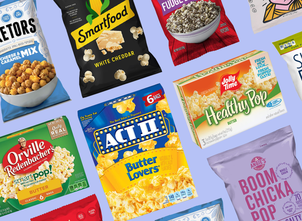 Popcorn brands online in a bag