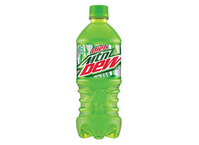 mtn dew diet soda