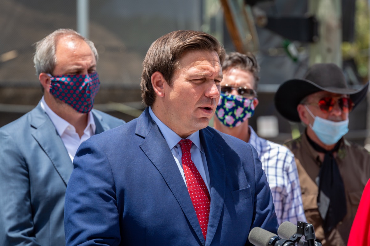 Florida Governor Ron DeSantis