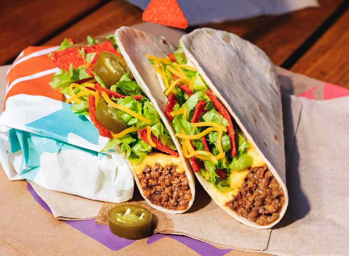 Best food deals at taco bell