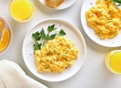 scrambled eggs